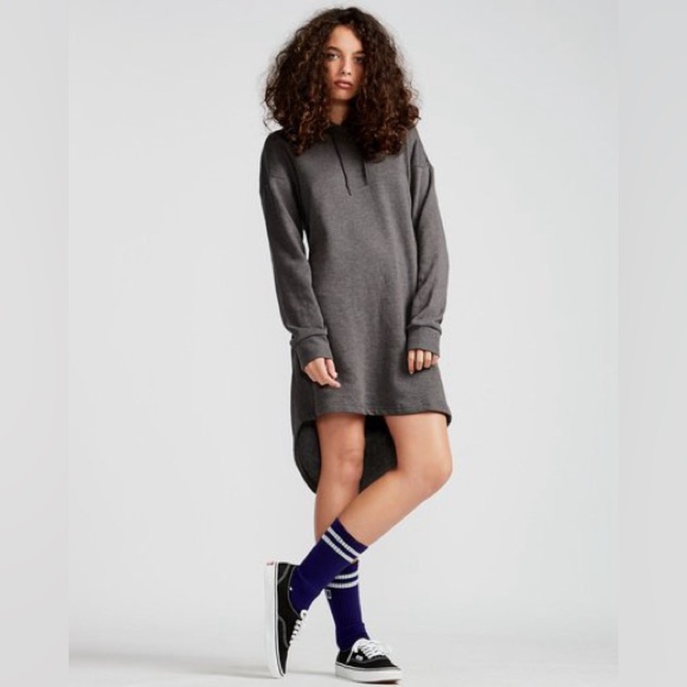 ELEMENT Tonight Hooded Drawstring Dress NWT SZ Med